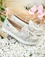 Resti Women's openwork moccasins Molaffa