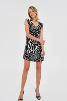 Marisse Black Viscose Dress