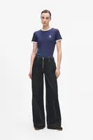 Bavlněné džíny Karl Lagerfeld IKON dámské, medium waist, A4W10098