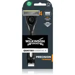 Wilkinson Sword Quattro Precision Trimmer holicí strojek + náhradní břity 1 ks