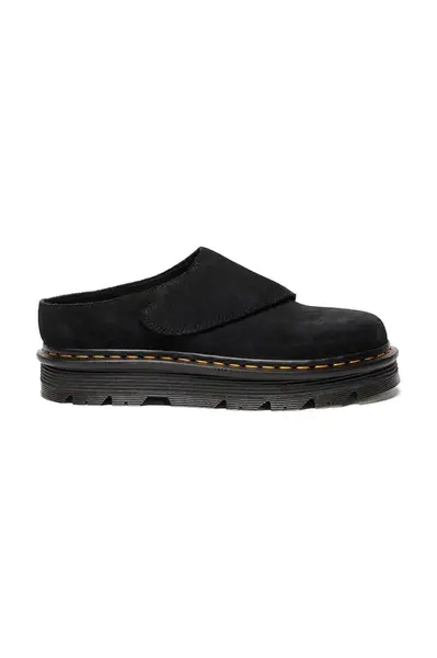 Semišové pantofle Dr. Martens ZebZag AnyWair Mule