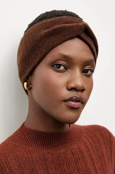 Vlněná čelenka Answear.LAB