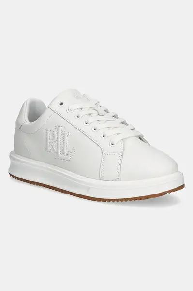 Kožené sneakers boty Lauren Ralph Lauren Ainsley