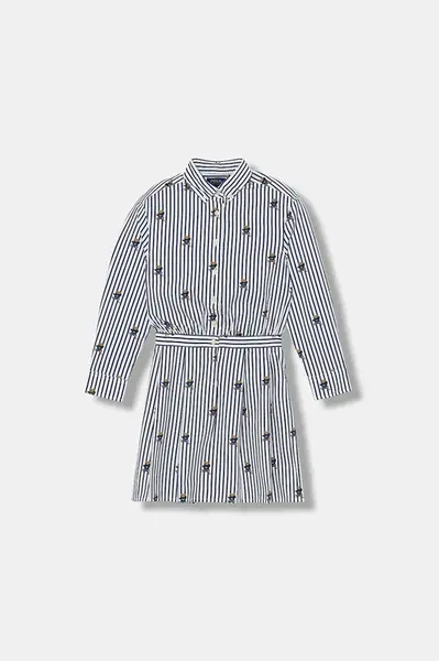 Dětské bavlněné šaty Polo Ralph Lauren