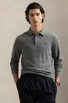 Svetr Polo Ralph Lauren pánský, šedá barva, 710941104