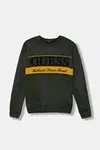 Dětský svetr Guess zelená barva, L5BR02 Z32N0