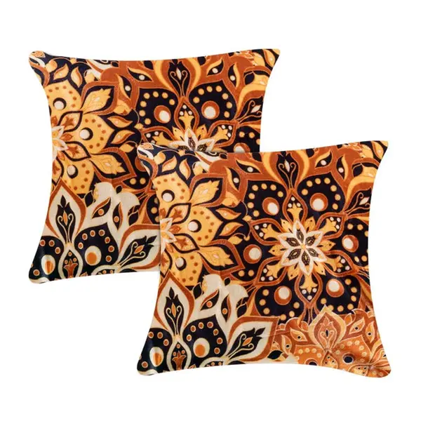 Sada 2 ks povlaků na polštářky z mikroplyše BLANKA 40 x 40 cm