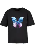 Women's T-Shirt Chromed Butterfly Tee - Black