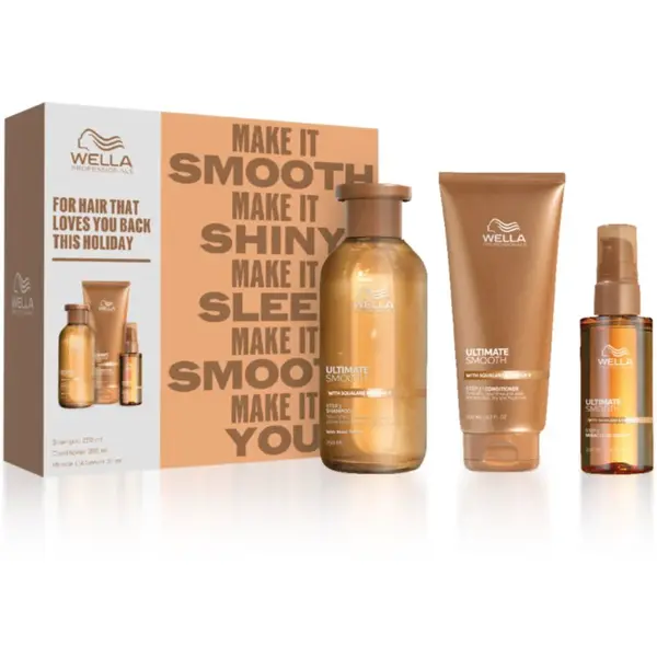 Wella Professionals Ultimate Smooth dárková sada pro lesk a hebkost vlasů
