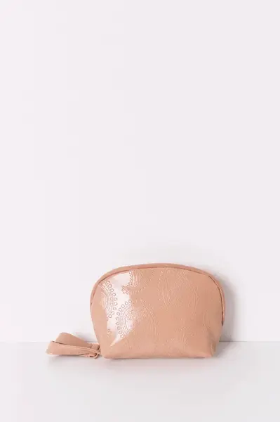 Kosmetická taška women'secret oranžová barva, 4842000