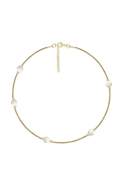 Pozlacený náramek Lilou Pearls