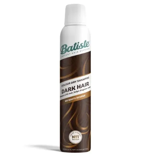Batiste Suchý šampón pre tmavé vlasy (Dry Shampoo Plus Divine Dark) 200 ml