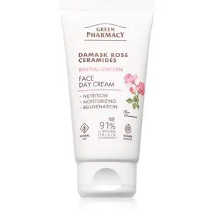 Green Pharmacy Damask Rose & Ceramides Face Cream denní krém na obličej s intenzivní výživou 50 ml