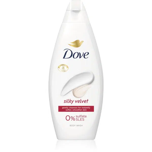 Dove Silky Velvet sprchový gel 250 ml
