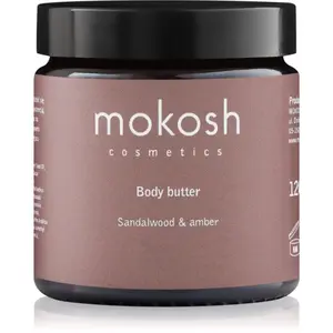 Mokosh Sandalwood & Amber vyživující tělové máslo 120 ml