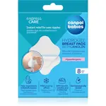 Canpol babies Hydrogel Breast Pads hydrogelové hojící prsní polštářky s lanolinem 8 ks