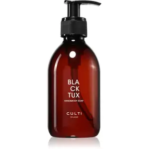 Culti Milano Hand&Body Black Tux pěnové mýdlo na ruce a tělo 250 ml