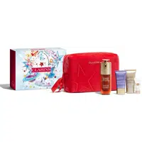 Clarins Double Serum & Nutri-Lumière Collection dárková sada pro zralou pleť Luminosity