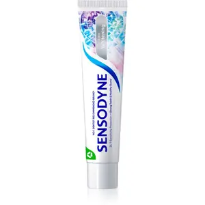 Sensodyne Extra Whitening bělicí zubní pasta s fluoridem pro citlivé zuby 75 ml
