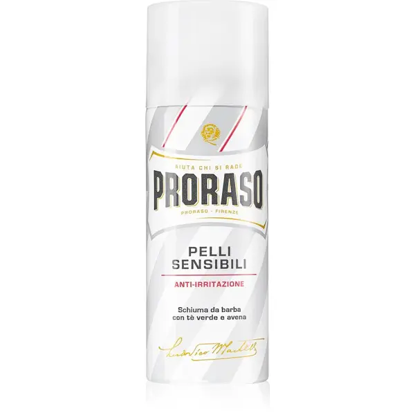 Proraso Sensitive Skin pěna na holení pro citlivou pleť 50 ml