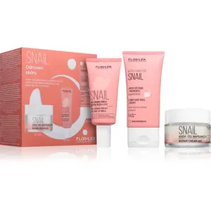 FlosLek Laboratorium Snail dárková sada pro obnovu povrchu pleti