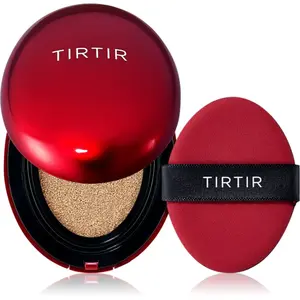 TIRTIR Mask Fit Red Cushion dlouhotrvající make-up v houbičce odstín 22W Sheer Beige 18 g