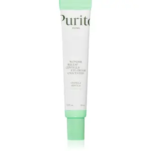 Purito Wonder Releaf Centella Eye Cream Unscented lehký oční krém proti otokům a tmavým kruhům 30 ml