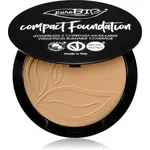 puroBIO Cosmetics Compact Foundation kompaktní pudrový make-up SPF 10 odstín 03 9 g