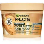 Garnier Fructis Cocoa Butter Hair Food vyživující maska na vlasy s kakaovým máslem 390 ml
