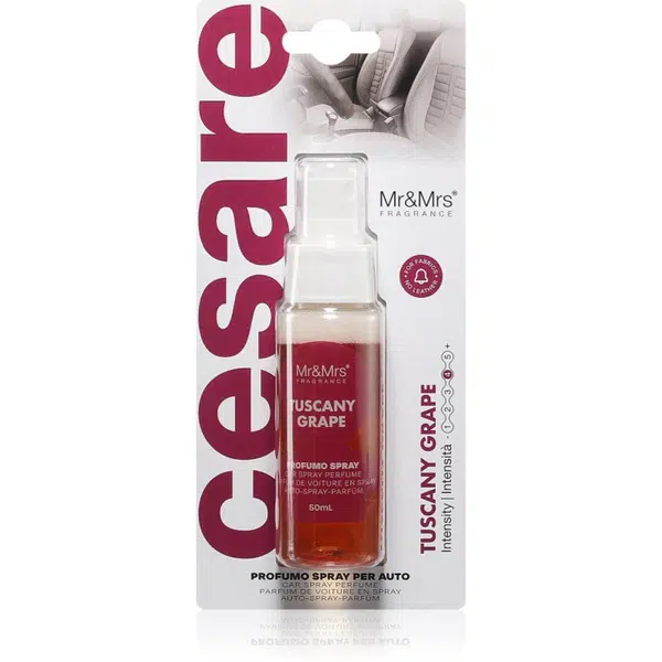 Mr & Mrs Fragrance Cesare Tuscany Grape osvěžovač vzduchu do auta 50 ml