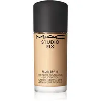 MAC Cosmetics Mini Studio Fix Fluid SPF 15 24HR Matte Foundation + Oil Control matující make-up SPF 15 odstín NC17 15 ml