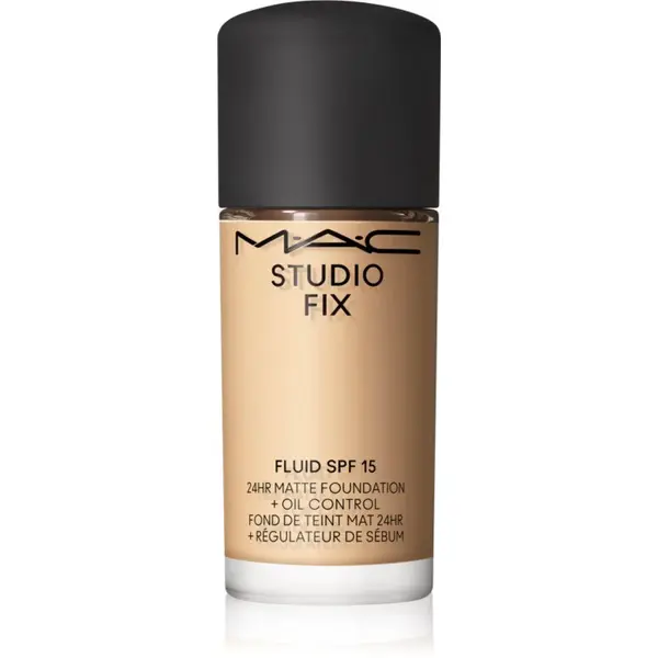 MAC Cosmetics Mini Studio Fix Fluid SPF 15 24HR Matte Foundation + Oil Control matující make-up SPF 15 odstín NC17 15 ml