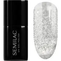 Semilac UV Hybrid Winter Collection gelový lak na nehty s použitím UV/LED lampy odstín 605 White Flash 7 ml