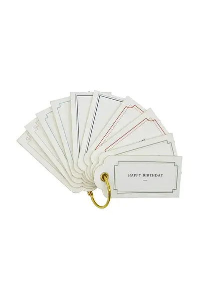 Sada štítkov House Doctor HDNila 4 cm 10-pak