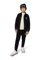 Detská čiapka s prímesou vlny BOSS