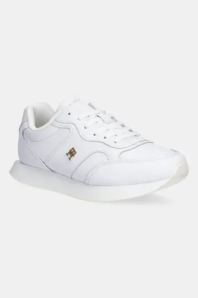 Tommy Hilfiger Kožené tenisky Tommy Hilfiger LEATHER RUNNER