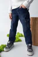 Detské rifle Mayoral soft denim cargo