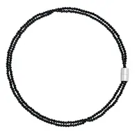 BREIL Dvojitý náhrdelník s korálky Magnetica System TJ3686