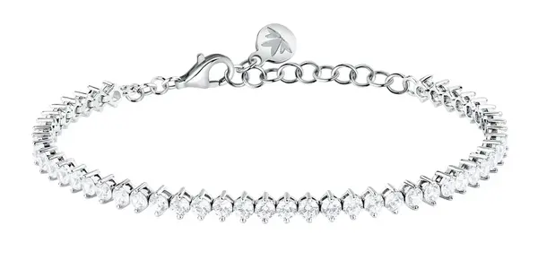 Morellato Oslnivý tenisový náramek s kubickými zirkony Tesori SAIW261