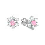 Soliter Květinové peckové náušnice se zirkony 239 001 00145 0700400