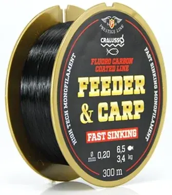 Cralusso vlasec feeder & carp line 150 m - 0,30 mm