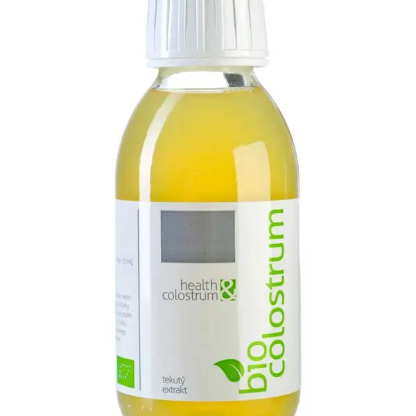 Health&colostrum BIO colostrum čisté - tekutý extrakt 125 ml