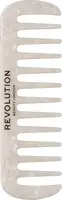 Revolution Haircare Hřeben pro kudrnaté a silné vlasy Natural Curl Wide (Tooth Comb White)