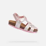 Pink Girls Sandals Geox Chalki - Girls