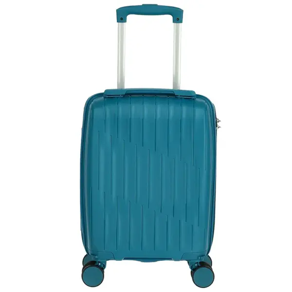 Cestovní plastový kufr Galaxy velikost XXS, modrý