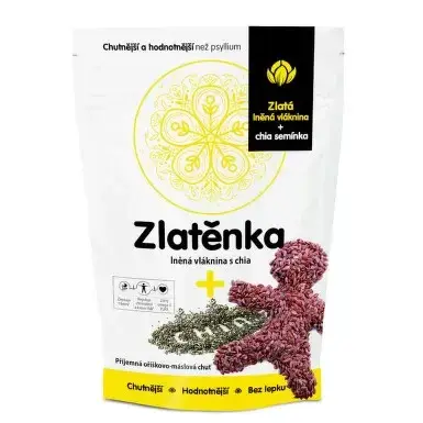 Zlatěnka lněná vláknina a chia 300g