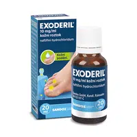 Exoderil 10mg/ml kožní roztok 20ml