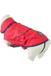 Obleček pláštěnka pro psy St Malo červená 25cm Zolux
