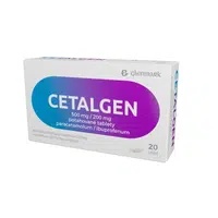 Cetalgen 500mg/200mg 20 tablet