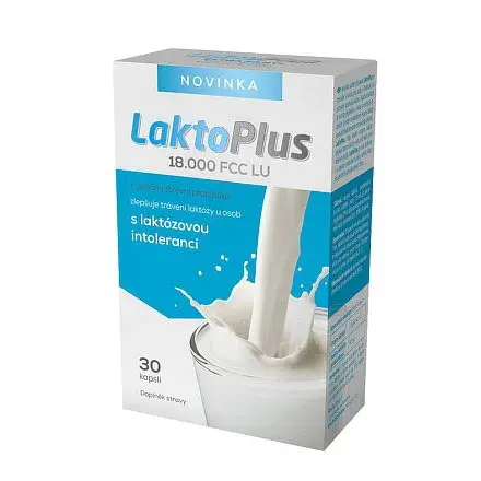 Laktoplus 18.000 FCC LU 30 kapslí